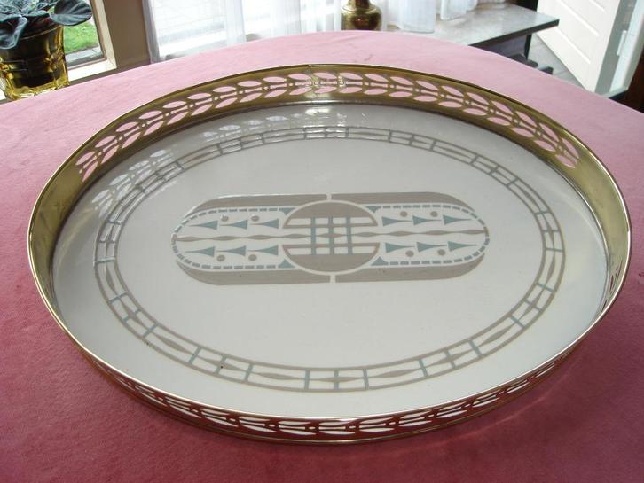 Antiek Servies Blad en meer Antieke Spullen, Antiek en Kunst, Antiek | Servies los, Ophalen of Verzenden