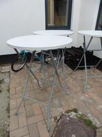 receptietafel met bijhorende krukken (te koop ook te huur), Ophalen of Verzenden, Gebruikt