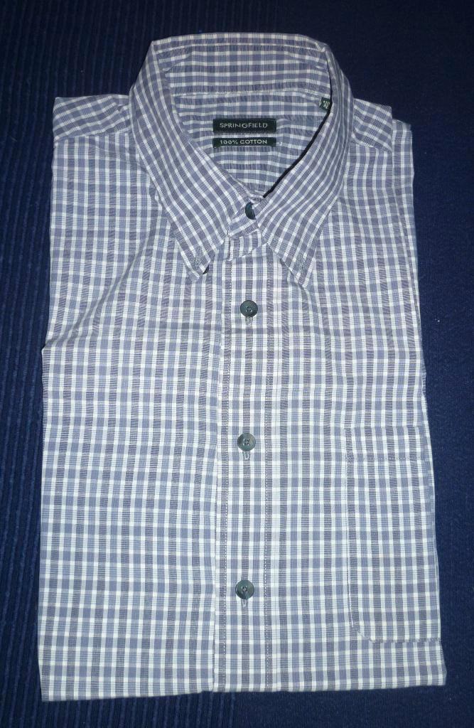 5.Chemise manches courtes pour homme – Taille XL, Kleding | Heren, Overhemden, Gedragen, Blauw, Ophalen