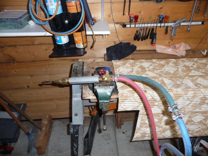 laspost Acitileen en zuurstof, Doe-het-zelf en Bouw, Overige Doe-Het-Zelf en Bouw, Zo goed als nieuw, Ophalen