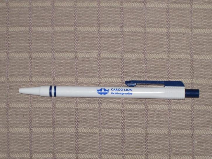 Balpen Stylo Pen Cargo Lion - Cargo Airline, Verzamelen, Luchtvaart en Vliegtuigspotten, Verzenden