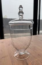 Groot glazen stolpen/ groot glazen pot, Ophalen, Zo goed als nieuw
