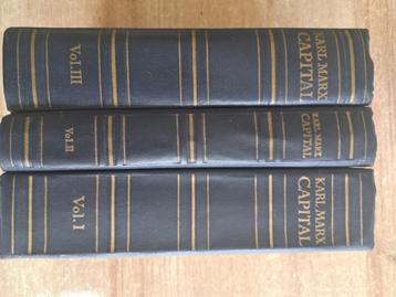 Livres anciens - KARL MARX - CAPITAL en 3 volumes, Enlèvement ou Envoi, Karl Marx, Comme neuf, Société