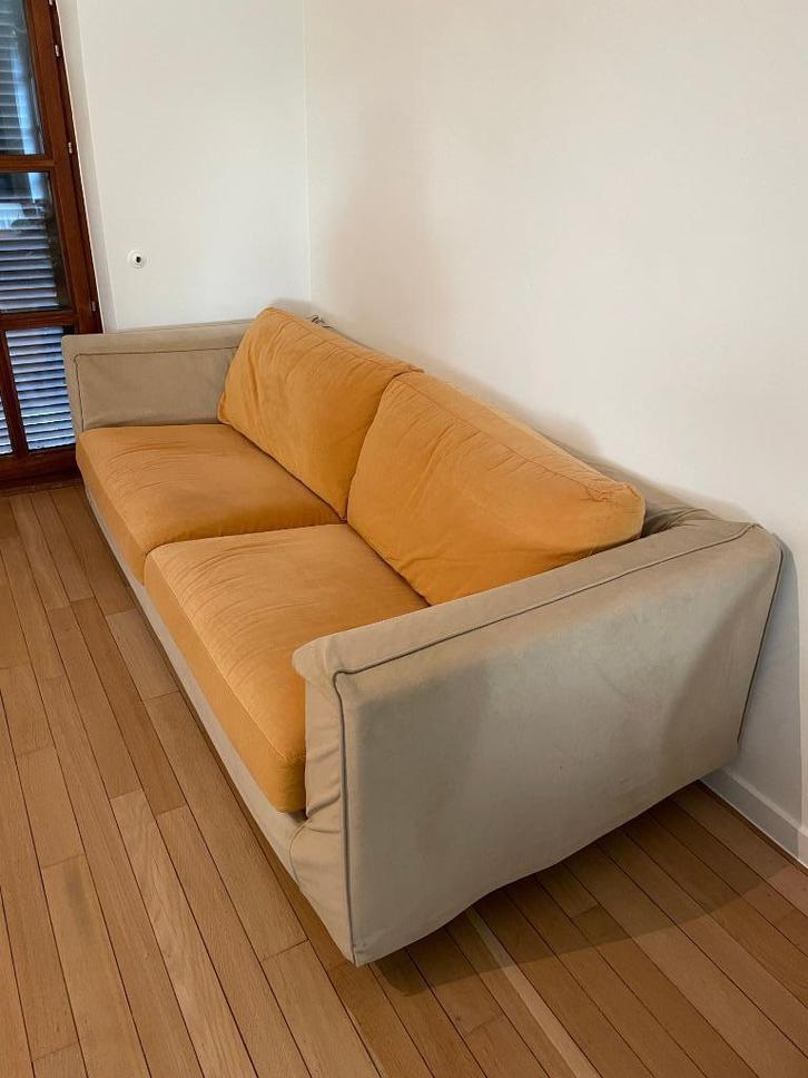 B&B Italia supreme zetel, Huis en Inrichting, Zetels | Zetels, Gebruikt, Rechte bank, Driepersoons, 200 tot 250 cm, 75 tot 100 cm