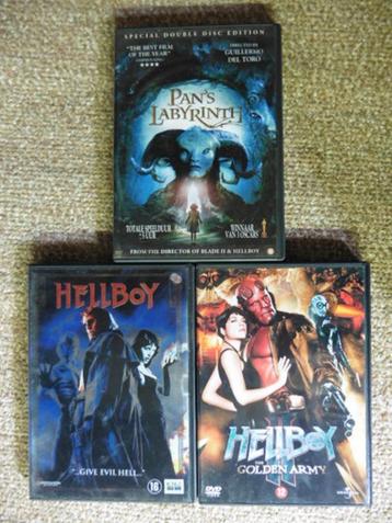 Guillermo del Toro dvd pakket  beschikbaar voor biedingen
