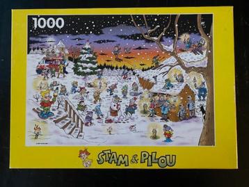 Puzzel Stamp & Pilou ( 1000 stukjes) beschikbaar voor biedingen
