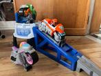 Paw patrol racebaan motor toren, Kinderen en Baby's, Zo goed als nieuw, Ophalen, Racebaan