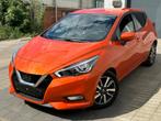 NISSAN MICRA 0.9i BENZINE 2017 MET 12000 KM GARANTIE NAVI-AC, Auto's, Voorwielaandrijving, 898 cc, Stof, Euro 6