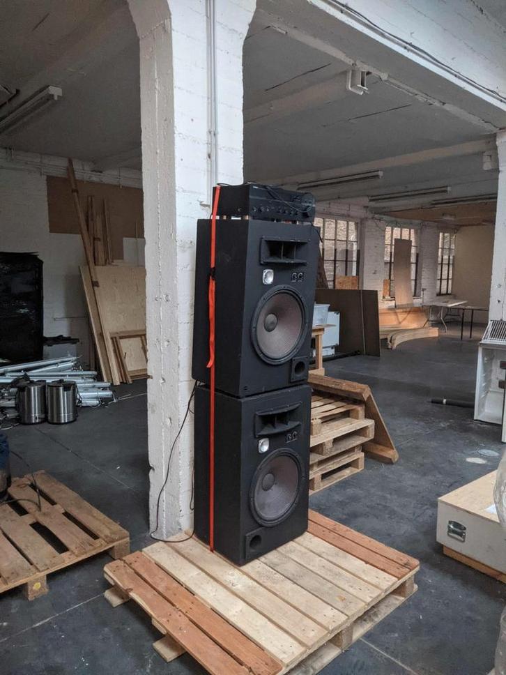 Fostex sk-100-luidsprekers, Audio, Tv en Foto, Luidsprekerboxen, Zo goed als nieuw, Ophalen