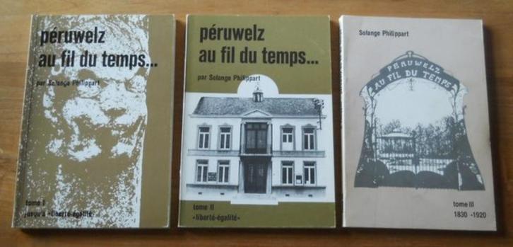 Péruwelz au fil du temps (3 vol) (S. Philippart), Boeken, Geschiedenis | Nationaal, Gelezen, Ophalen of Verzenden