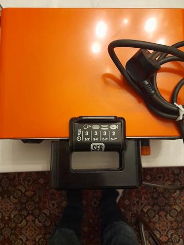 Gril SEB Contact avec revêtement antiadhésif. Plaque de cuis, Electroménager, Enlèvement ou Envoi, Comme neuf