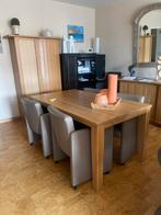 Eetkamertafel met 4 stoelen, Huis en Inrichting, Complete eetkamers, Ophalen, Gebruikt, Modern, 4 tot 6 stoelen