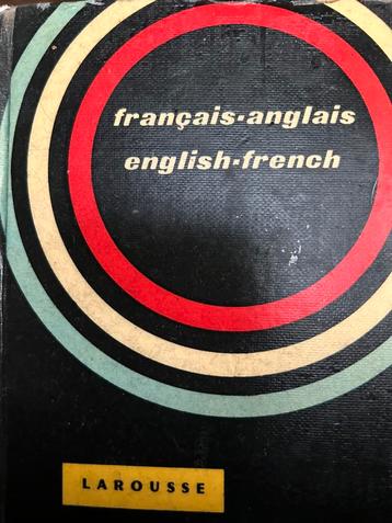 Dictionnaire Français-Anglais et Anglais-Français beschikbaar voor biedingen
