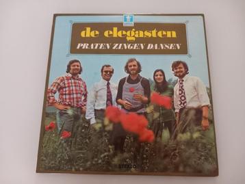 Vinyl LP De Elegasten Praten Zingen Dans Folk Folklore beschikbaar voor biedingen