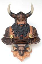Tête d'homme viking – Buste viking hauteur 118 cm, Collections, Enlèvement ou Envoi, Neuf