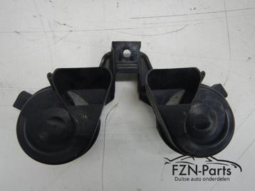 Audi TT 8J Claxon Toeter Met Houder Set 8J02951223A beschikbaar voor biedingen