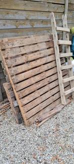 Paletten voor brandhout, Tuin en Terras, Brandhout, Ophalen