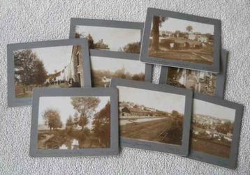 Lot de 8 photos anciennes de Berzée - Walcourt