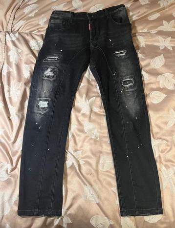 Dsquared2 broek, Dsquared2, Zwart, Ophalen of Verzenden, Zo goed als nieuw
