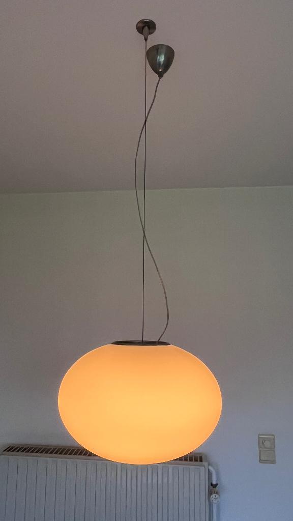 PRANDINA Design Hanglamp, Huis en Inrichting, Lampen | Hanglampen, Zo goed als nieuw, 75 cm of meer, Glas, Metaal, Ophalen