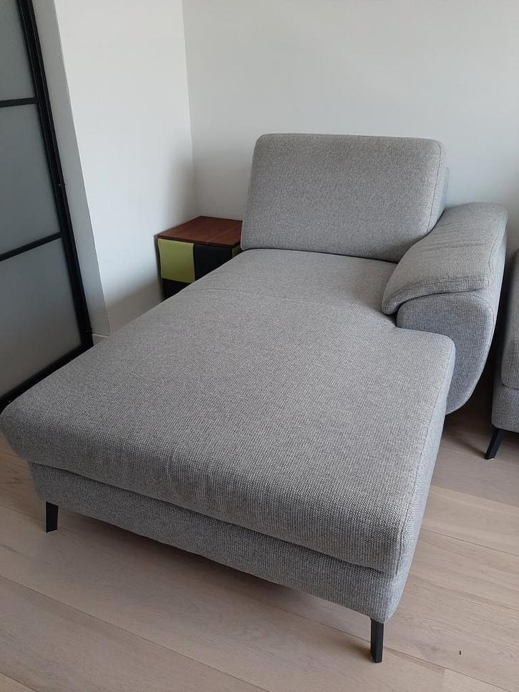 Henders&Hazel lounge zetel met opbergsysteem, Huis en Inrichting, Zetels | Zetels en Chaises Longues, Zo goed als nieuw, Stof