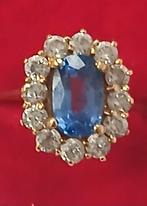 Vintage 18k geelgouden ring. Zo goed als nieuw, Handtassen en Accessoires, Ringen, Ophalen of Verzenden, Geel, Goud