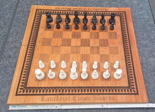 schaakbord inclusief stukken (zelf gemaakt), Hobby en Vrije tijd, Denksport en Puzzels, Nieuw, Schaken, Minder dan 500 stukjes