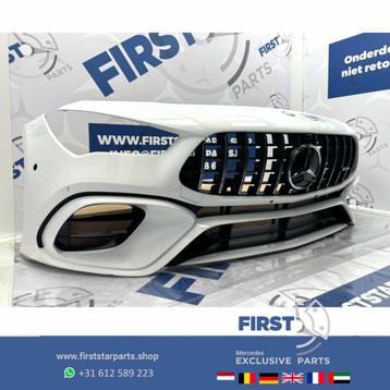 W118 C118 X118 CLA45 AMG VOORBUMPER ZWART  WIT GRIJS COMPLEE beschikbaar voor biedingen