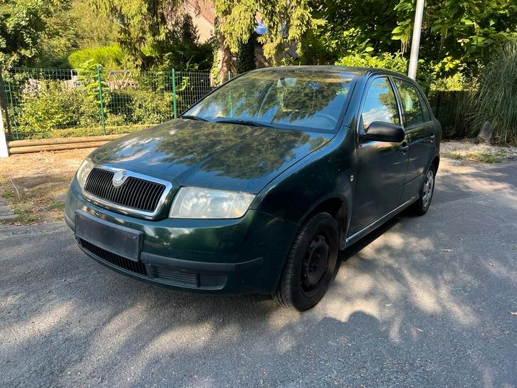 Skoda Fabia 1.4 MPI benzine, Auto's, Skoda, Bedrijf, Te koop, Fabia, Benzine, Euro 4, Stadsauto, 5 deurs, Handgeschakeld, Groen