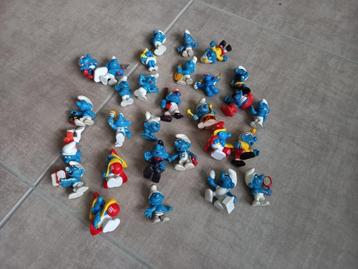 Collection de 29 figurines Schtroumpfs beschikbaar voor biedingen