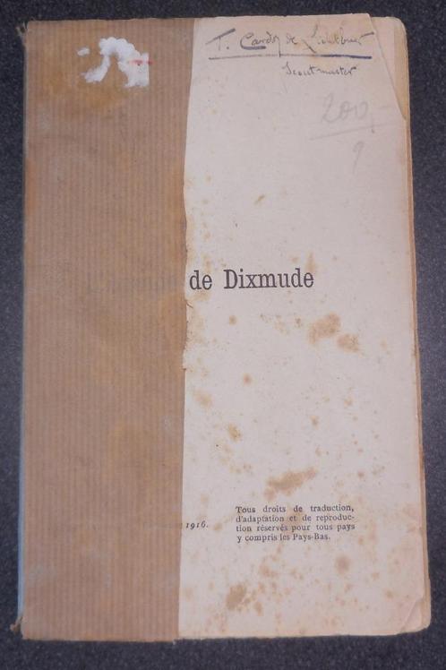 L'Agonie de Dixmude - Bocquet & Hosten, Boeken, Oorlog en Militair, Gelezen, Ophalen of Verzenden
