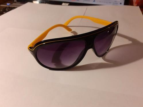 Retro zonne/ski bril unisex., Handtassen en Accessoires, Zonnebrillen en Brillen | Heren, Zo goed als nieuw, Zonnebril, Zwart