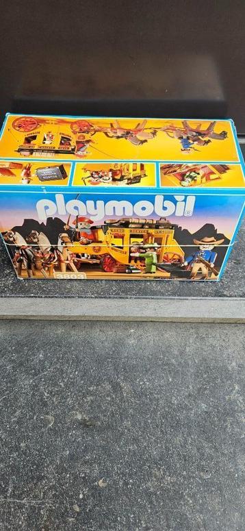Playmobil postkoets, Enlèvement, Comme neuf, Ensemble complet