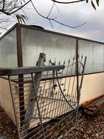 Bureau container 4m op 2m, Tuin en Terras, Kassen, Ophalen, Zo goed als nieuw