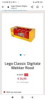 Lego klok rood, Kinderen en Baby's, Overige Kinderen en Baby's, Ophalen