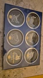 Set van 6 onderzetters Val Saint Lambert, Ophalen