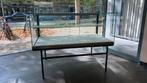 Vintage vitrine kast, Huis en Inrichting, Ophalen, Zo goed als nieuw, Glas