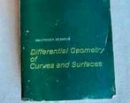 Differential Geometry of Curves and Surfaces Manfredo 1976, Boeken, Techniek, Ophalen of Verzenden, Gelezen, Geotechniek
