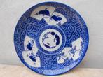 JAPANS bord-SOMETSUKE  BLUE and WHITHE-IMARI  1900, Antiek en Kunst, Ophalen of Verzenden