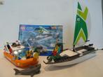 Lego City Coast Guard 60168 Sailboat Rescue, Ophalen of Verzenden, Zo goed als nieuw, Complete set, Lego