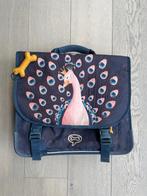 Boekentas Stones and Bones pauw, Handtassen en Accessoires, Tassen | Schooltassen, Ophalen, Gebruikt, Blauw, Aktetas of Boekentas