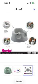 Bumbo seat met tafel, Ophalen, Zo goed als nieuw, Gordel(s)