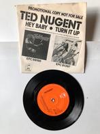 Ted Nugent: Hey Baby (EP; NM; 1976; PROMO), Rock en Metal, EP, 7 inch, Zo goed als nieuw