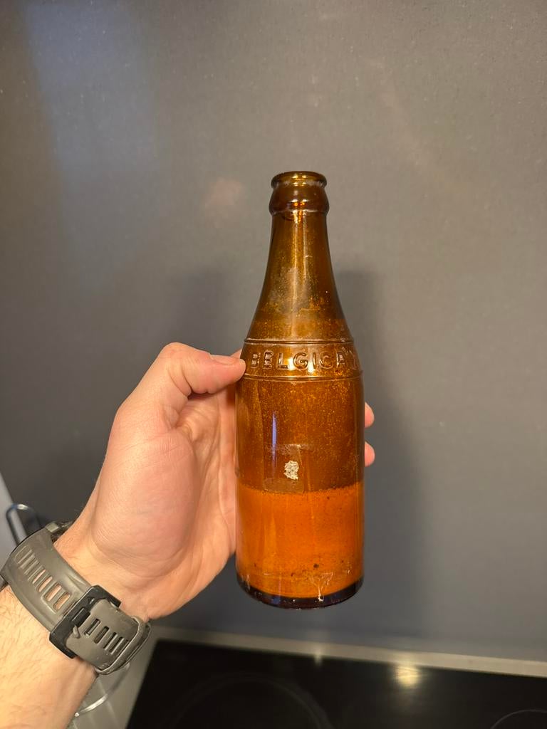 Oud flesje belgica aigle, Collections, Marques de bière, Enlèvement ou Envoi, Comme neuf