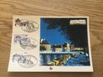 Postzegelkaart Georges Simenon, 15/10/1994, Postzegels en Munten, Ophalen of Verzenden, 1e dag stempel, Gestempeld