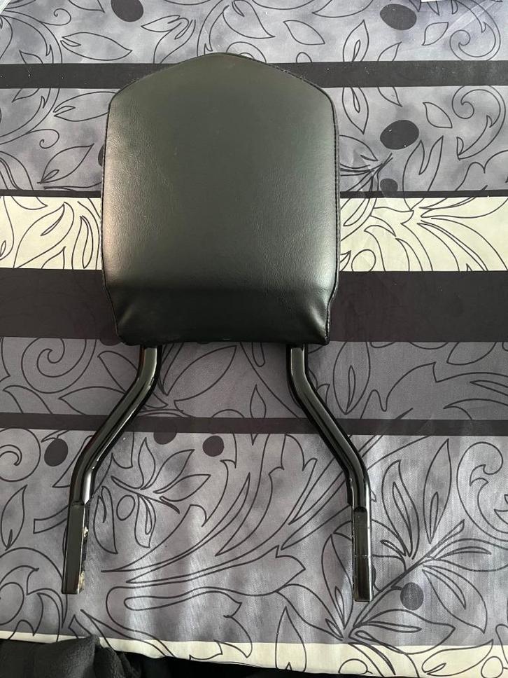 Harley davidson ruggensteun + rugkussen, Motoren, Onderdelen | Harley-Davidson, Gebruikt, Ophalen