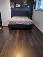 Boxspring, Huis en Inrichting, Slaapkamer | Boxsprings, Ophalen, Zwart, 140 cm, Zo goed als nieuw