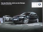 BMW Serie 1 Ltd Sport Edition DUITS brochure, Ophalen of Verzenden, BMW