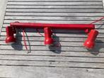 Vrieland design vintage-plafondspot rood., Ophalen of Verzenden, Gebruikt, Metaal