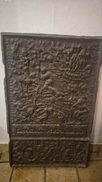 Plaque en fonte pour cheminée ou déco, Maison & Meubles, Enlèvement